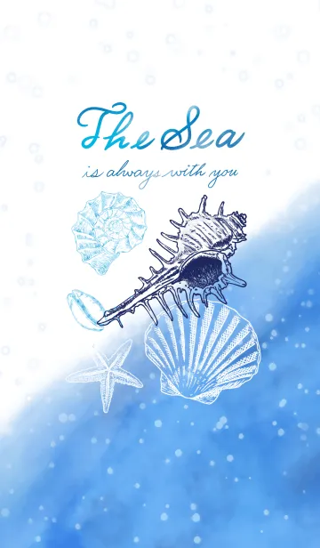 The Sea is always with youのLINE着せ替え