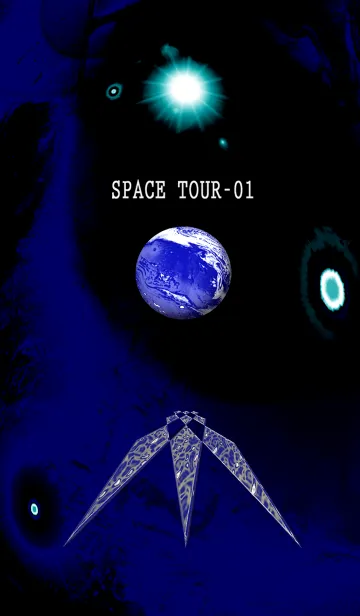 [LINE着せ替え] Space Tour-01の画像1