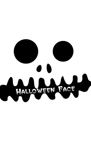 [LINE着せ替え] Halloween Face 2.0の画像1