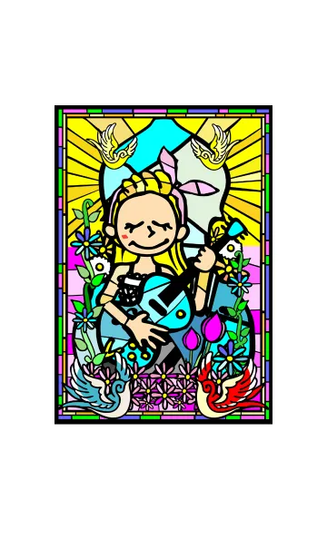 マイギターガールのLINE着せ替え
