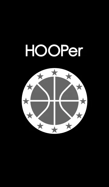 HOOPer -gray-のLINE着せ替え