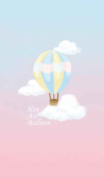 [LINE着せ替え] Hot Air Balloonの画像1