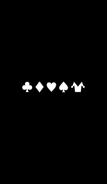 [LINE着せ替え] Simple pokerの画像1