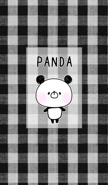 かまちょパンダの着せ替えメイン画像