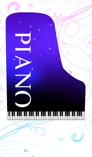 [LINE着せ替え] PIANO -simple-の画像1