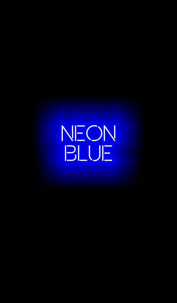 [LINE着せ替え] NEON [BLUE]の画像1