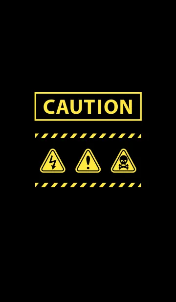 [LINE着せ替え] Caution Signsの画像1