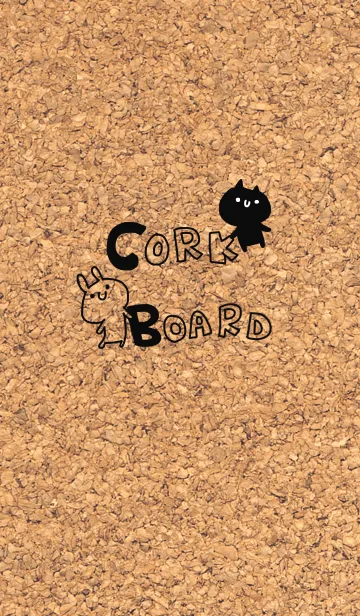 [LINE着せ替え] CORK BOARD！の画像1