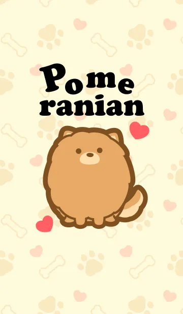 [LINE着せ替え] I Love Pomeranian ！の画像1