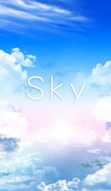 [LINE着せ替え] Sky（綺麗な空）1.1の画像1