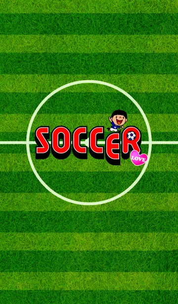 [LINE着せ替え] WE LOVE SOCCERの画像1