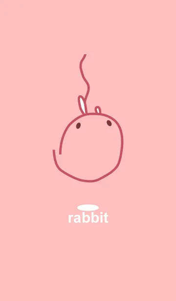 [LINE着せ替え] rabbit (Staring)の画像1