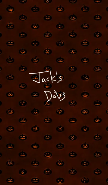 [LINE着せ替え] Jack's Dots ~Polka dots of Halloween~の画像1