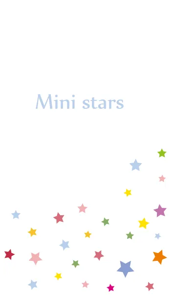 [LINE着せ替え] Mini starsの画像1