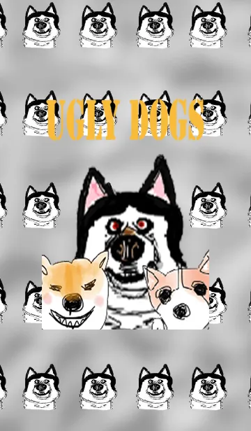 [LINE着せ替え] UGLY DOGSの画像1