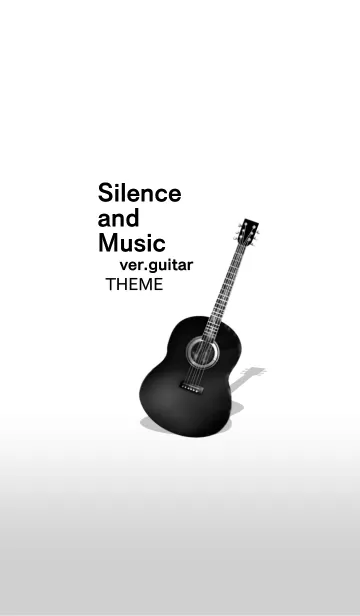 Silence and music ver.guitarの着せ替えメイン画像