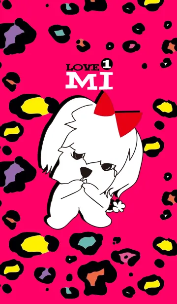 [LINE着せ替え] I loveミミ 1の画像1