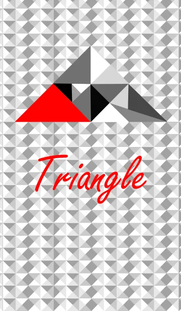 [LINE着せ替え] シンプルではない三角形の画像1