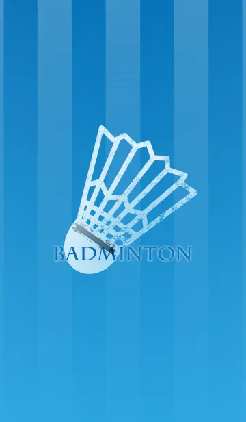 [LINE着せ替え] バドミントン -badminton-の画像1