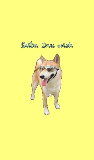 [LINE着せ替え] shiba lnu wish Part1の画像1