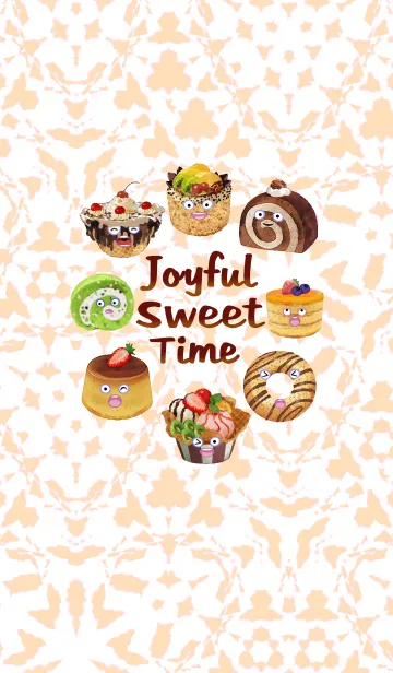 [LINE着せ替え] Joyful sweet timeの画像1