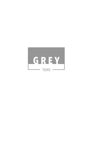 [LINE着せ替え] Grey on Whiteの画像1
