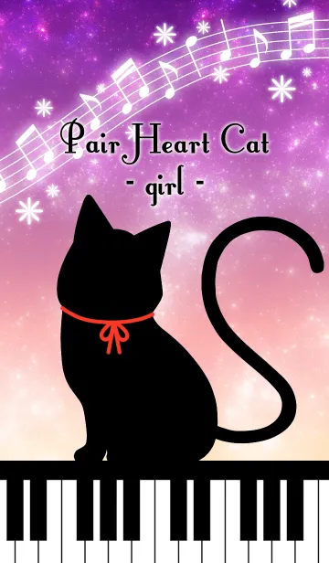 Pair♥Cat -女の子-のLINE着せ替え