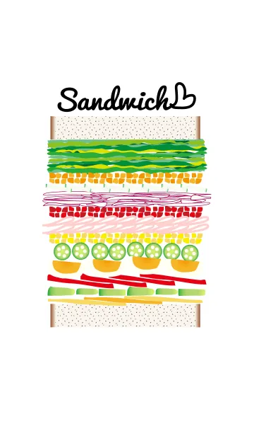 [LINE着せ替え] サンドウィッチの画像1