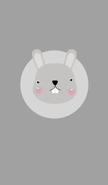 [LINE着せ替え] Simple Rabbit themeの画像1