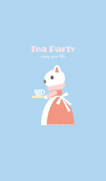 Tea partyのLINE着せ替え