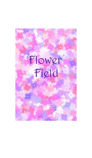 [LINE着せ替え] The Beautiful Flower Fieldの画像1