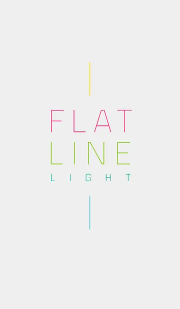 [LINE着せ替え] FLATLINE -LIGHT- フラットライン ライトの画像1