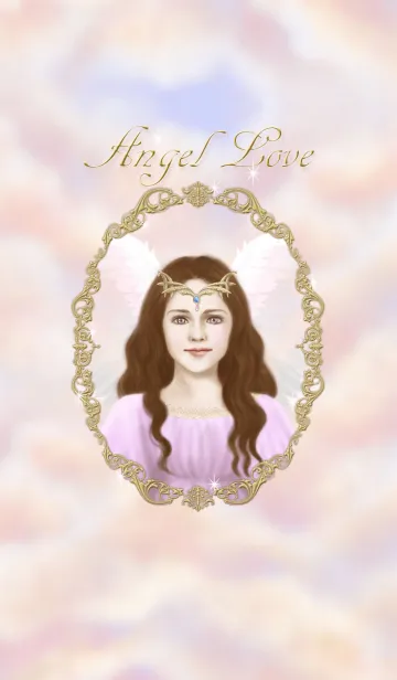 Angel LoveのLINE着せ替え