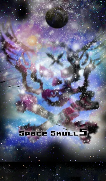 [LINE着せ替え] Space Skull5の画像1