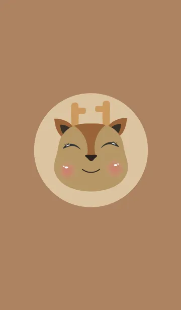 [LINE着せ替え] Simple Deerの画像1
