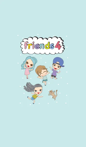 [LINE着せ替え] friends 4の画像1