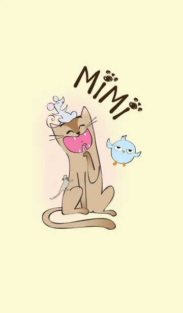 [LINE着せ替え] Mimi My catの画像1