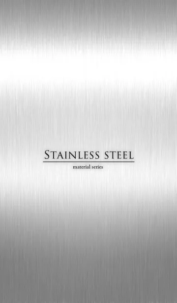 [LINE着せ替え] Stainless steel -material series-の画像1