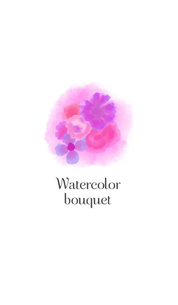 Watercolor bouquetの着せ替えメイン画像