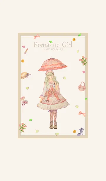 [LINE着せ替え] Romantic Girlの画像1