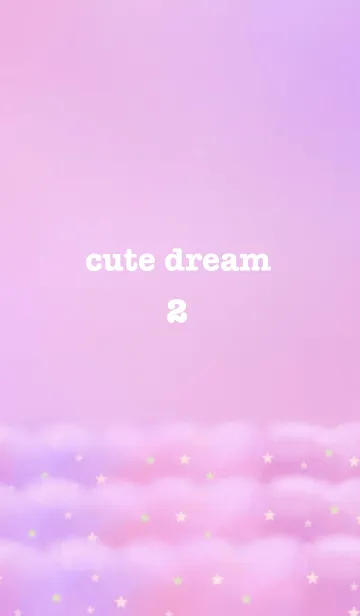 [LINE着せ替え] cute dream2の画像1