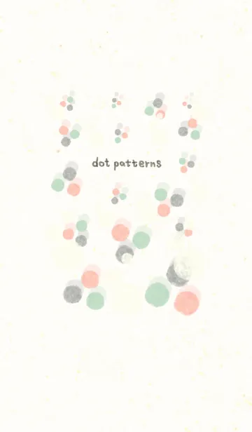 [LINE着せ替え] ドット17-水彩画-の画像1