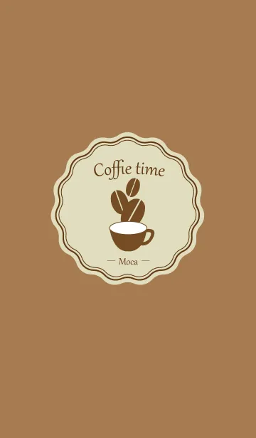 [LINE着せ替え] コーヒータイム -モカ-の画像1