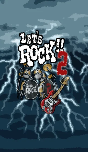 [LINE着せ替え] Let's ROCK！！ 2の画像1