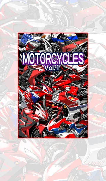 バイクVol.1のLINE着せ替え