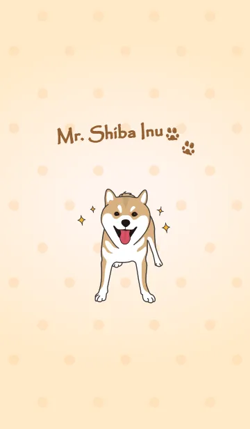 [LINE着せ替え] Mr. Shiba Inuの画像1