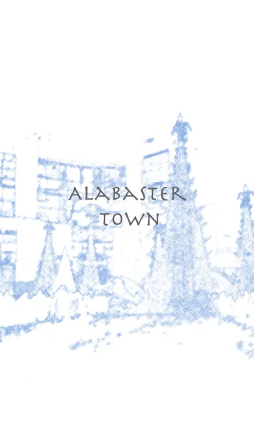 [LINE着せ替え] Alabaster Townの画像1