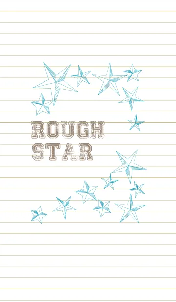 [LINE着せ替え] ラフな星の着せ替えの画像1