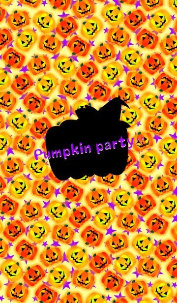 [LINE着せ替え] パンプキン・パーティー！！の画像1