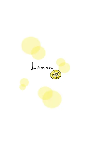 [LINE着せ替え] Simple lemonの画像1